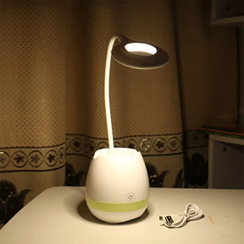 Rechargeable LED Stand Desk Lamp with Brush Pot Base Phone Hoder Touch Switch Stepless Dimmer Reading Light Table Lamp
Rechargeable LED Stand Desk Lamp with Brush Pot Base Phone Hoder Touch Switch Stepless Dimmer Reading Light Table Lamp