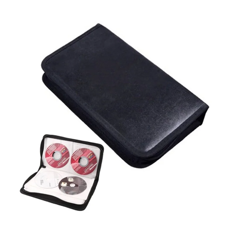 New 80 Disc CD Bag High-grade PU Imitation Leather Car CD VCD DVD Case Disc Storage Black Holder Organizer Box for Compact Disc
New 80 Disc CD Bag High-grade PU Imitation Leather Car CD VCD DVD Case Disc Storage Black Holder Organizer Box for Compact Disc
