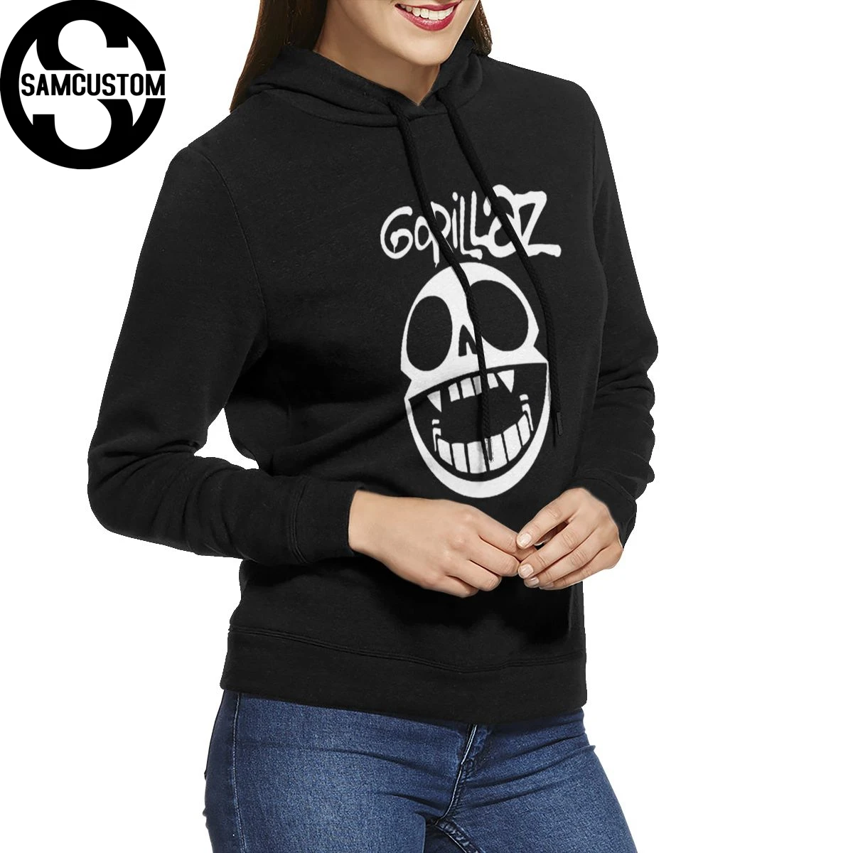 SAMCUSTOM New style Ladies Hoodies and No pockets Sweatshirts Gorillaz 3D print Fashion hoodie For Women
SAMCUSTOM New style Ladies Hoodies and No pockets Sweatshirts Gorillaz 3D print Fashion hoodie For Women