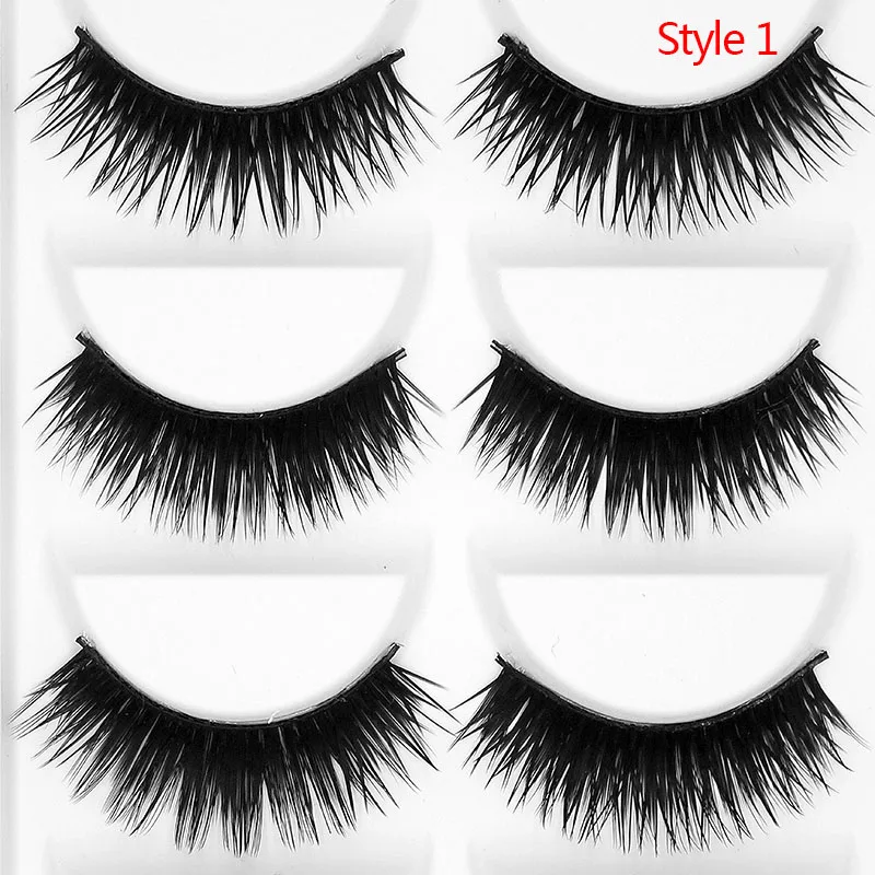 Kimcci 5Pairs Natural Long False 3D Mink Eyelashes Fake Lashes Makeup 3D Eyelash Extension for Beauty Soft Faux Cilia Cilios Top
Kimcci 5Pairs Natural Long False 3D Mink Eyelashes Fake Lashes Makeup 3D Eyelash Extension for Beauty Soft Faux Cilia Cilios Top