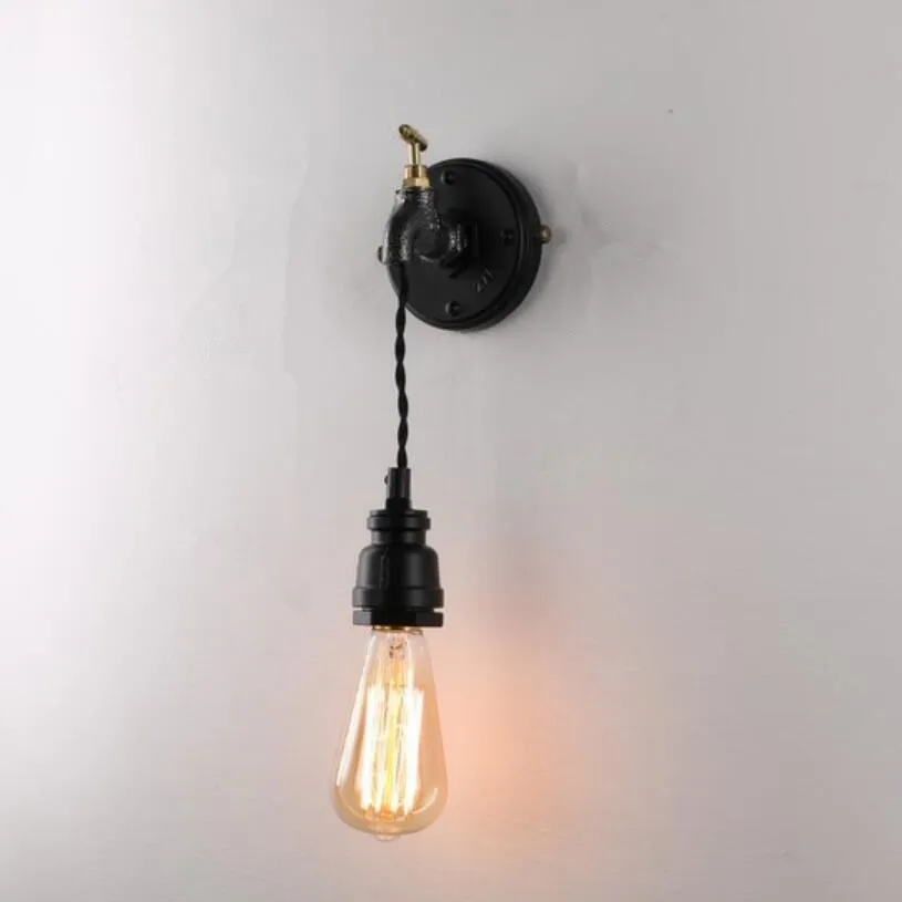 Fashion Decoration Faucet Wall Lamp Black Art Living Room Dining Room Wall Lamps E27 Bulb Led Lamps Led Lustre Wall Lights Z30
Fashion Decoration Faucet Wall Lamp Black Art Living Room Dining Room Wall Lamps E27 Bulb Led Lamps Led Lustre Wall Lights Z30