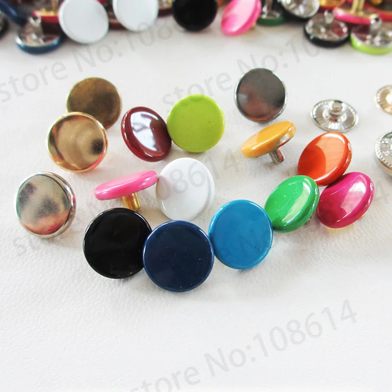 50sets colorful Metal Press Studs Sewing Button Snap Button Fasteners Sewing Leather Craft Clothes Bags Garment
50sets colorful Metal Press Studs Sewing Button Snap Button Fasteners Sewing Leather Craft Clothes Bags Garment