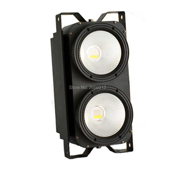 LED 2*100W LED COB Light DMX512 COB Stage Lighting Effect LED Par Light Warm White and Cold White 2 Eyes 200W LED Audience Light
LED 2*100W LED COB Light DMX512 COB Stage Lighting Effect LED Par Light Warm White and Cold White 2 Eyes 200W LED Audience Light