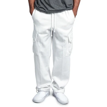 New Sweatpants Men'S Drawstring Elastic Waist Pants Solid Pocket Trousers Loose Straight Pants Men Movement Joggers Casual Pan
New Sweatpants Men'S Drawstring Elastic Waist Pants Solid Pocket Trousers Loose Straight Pants Men Movement Joggers Casual Pan