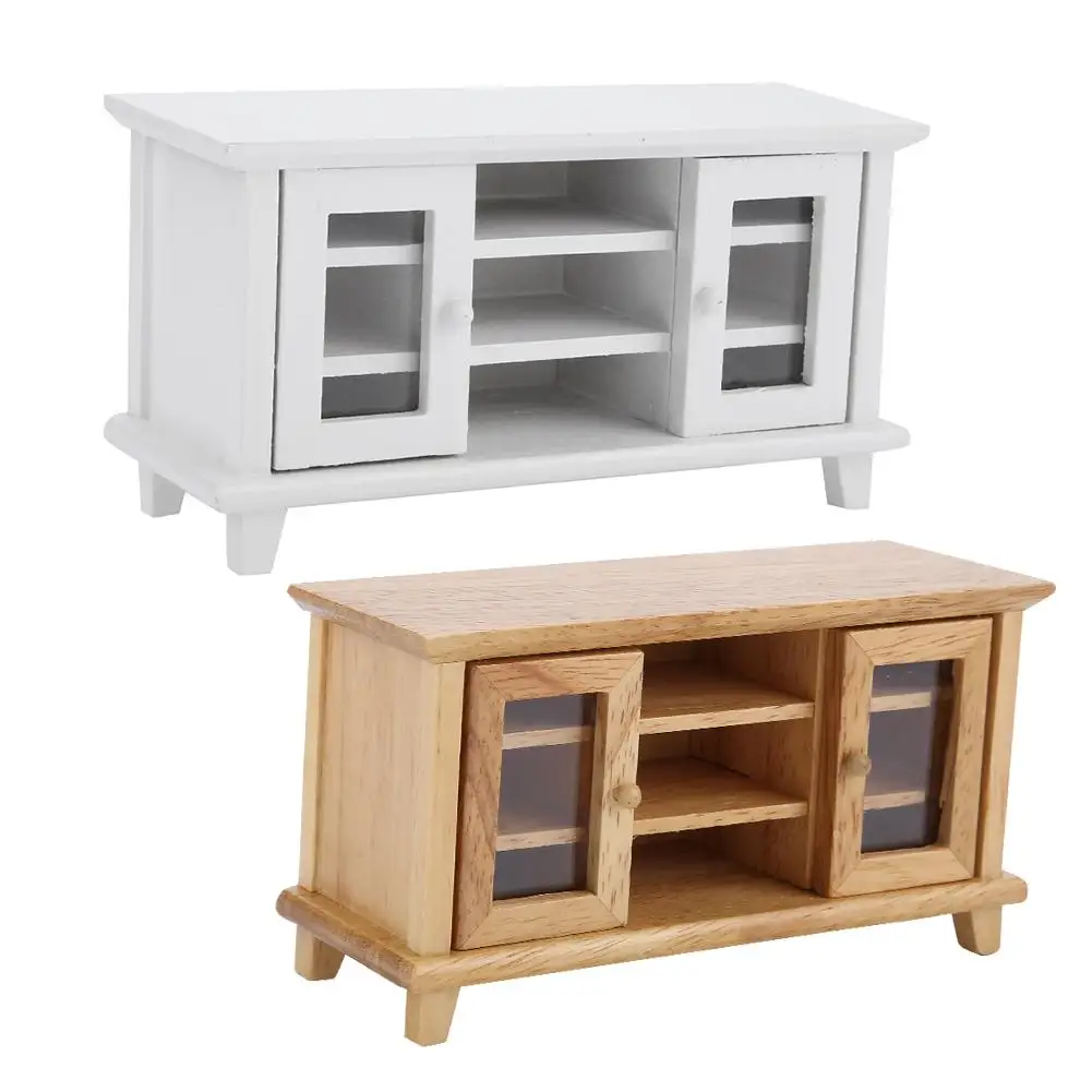 1:12 Scale Dollhouse Storage TV Cabinet Model Miniature Mini Wooden Furniture Children Gifts For Kids Pretend Play Game Toys
1:12 Scale Dollhouse Storage TV Cabinet Model Miniature Mini Wooden Furniture Children Gifts For Kids Pretend Play Game Toys