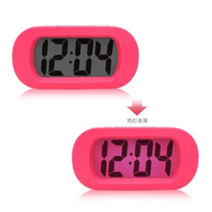Supplies Silica Gel Protect Shockproof Fall Mute Clock Originality Snooze Alarm Clock Electronics Clock Silica Gel Alarm Clock
Supplies Silica Gel Protect Shockproof Fall Mute Clock Originality Snooze Alarm Clock Electronics Clock Silica Gel Alarm Clock