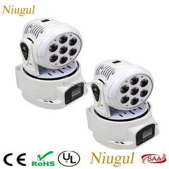 2pcs/lot 7x12W LED Wash Effect Moving Head Light/ 4IN1 RGBW LED Rotate DMX512 Stage Effect Lights/DJ Dicso Lighting/Party Events
2pcs/lot 7x12W LED Wash Effect Moving Head Light/ 4IN1 RGBW LED Rotate DMX512 Stage Effect Lights/DJ Dicso Lighting/Party Events