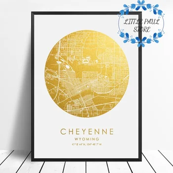 Cheyenne City Map USA City Map Modern watercolor Canvas Art Print Wall Pictures for Living Room No Frame
Cheyenne City Map USA City Map Modern watercolor Canvas Art Print Wall Pictures for Living Room No Frame