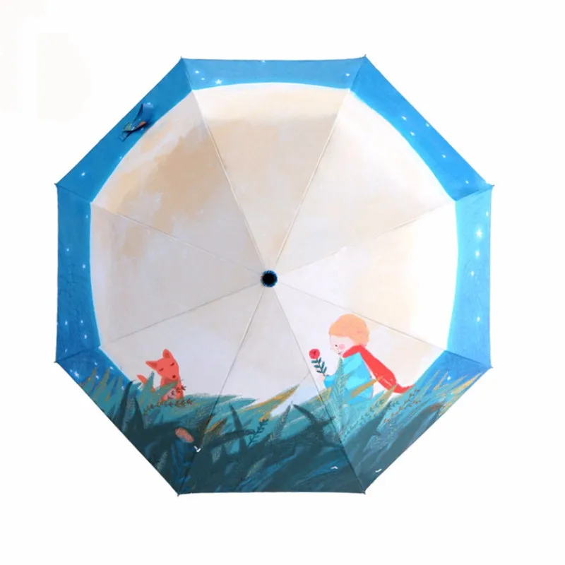 Yuding Little Le Petit Prince Three Folding Umbrella Wind Resistant Non-auto Parasol for Adults\Women\girl As Advertising\Gifts
Yuding Little Le Petit Prince Three Folding Umbrella Wind Resistant Non-auto Parasol for Adults\Women\girl As Advertising\Gifts