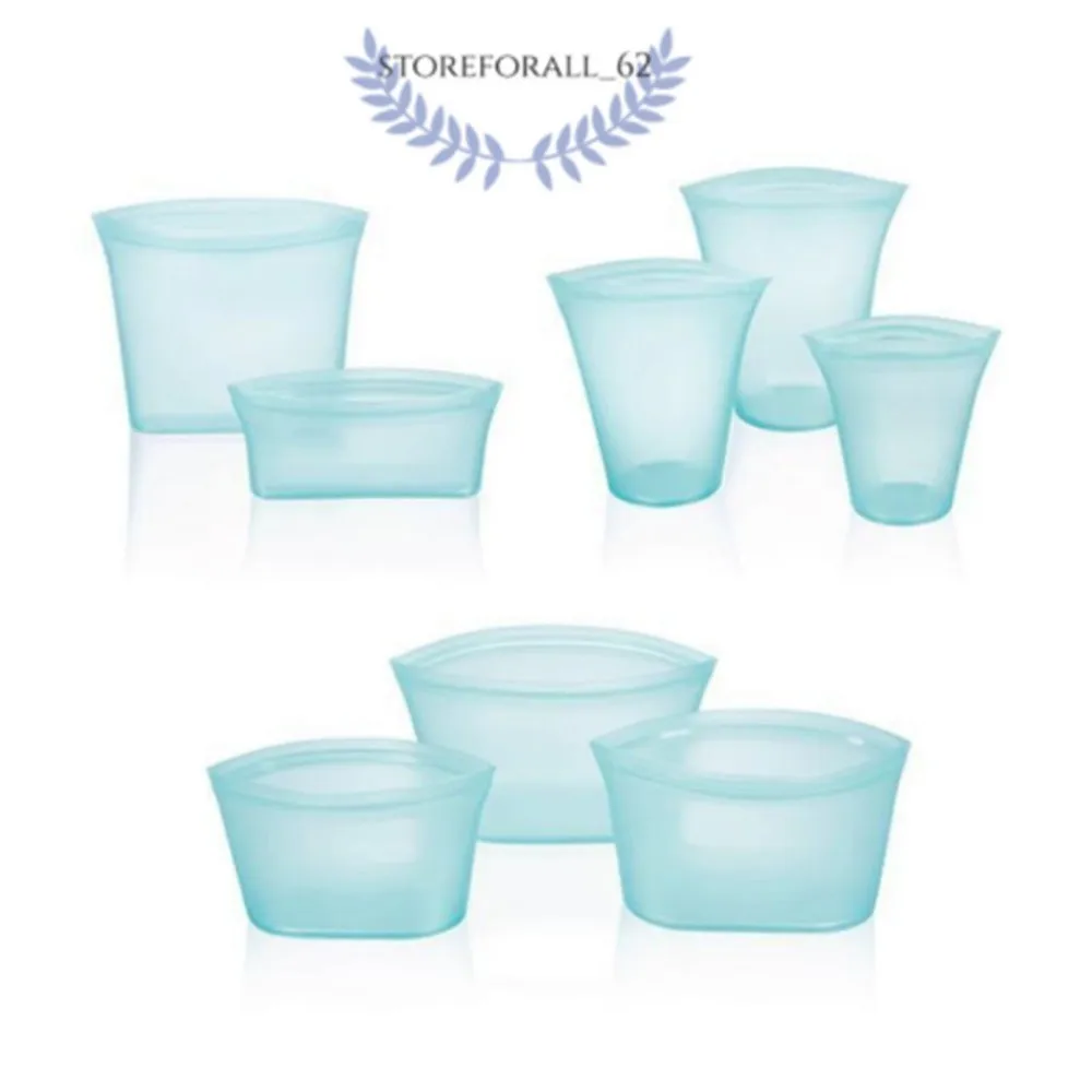 8 x Reusable Silicone Food Preservation Bag Airtight Seal Set Zip Leakproof Storage Container Versatile Kitchen Cooking Utensil
8 x Reusable Silicone Food Preservation Bag Airtight Seal Set Zip Leakproof Storage Container Versatile Kitchen Cooking Utensil