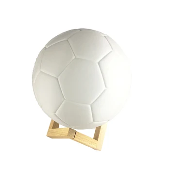 3D Printing Soccer Colorful LED Desk Table Night Light Pat Switch Football with Magnetic Support Wood bracket 7 color(8cm
3D Printing Soccer Colorful LED Desk Table Night Light Pat Switch Football with Magnetic Support Wood bracket 7 color(8cm