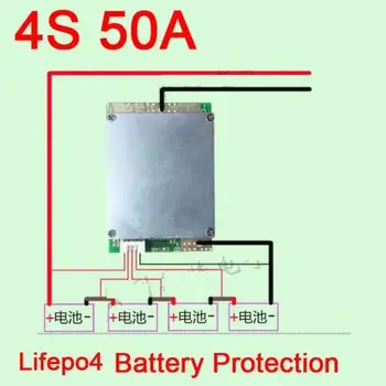 50A 4S CELL BMS Protection PCB Board For 3.2v Lifepo4 Battery cell WITH Balance 
50A 4S CELL BMS Protection PCB Board For 3.2v Lifepo4 Battery cell WITH Balance