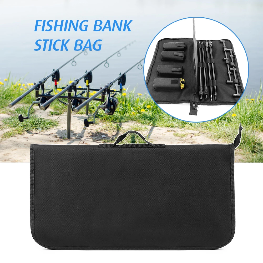 Padded Fishing Tool Storage Bag Fishing Buzz Bar Organizer Bags Fishing Bait Alarm Pouch Fisihing Bank Stick Bag
Padded Fishing Tool Storage Bag Fishing Buzz Bar Organizer Bags Fishing Bait Alarm Pouch Fisihing Bank Stick Bag