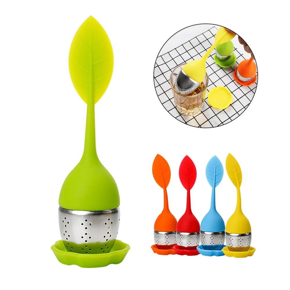 Tea Strainers High Temperature Resistance Reuseable Cute Leaf Silicone Tea Infusers Teaware Filters Scented Tea Tools
Tea Strainers High Temperature Resistance Reuseable Cute Leaf Silicone Tea Infusers Teaware Filters Scented Tea Tools