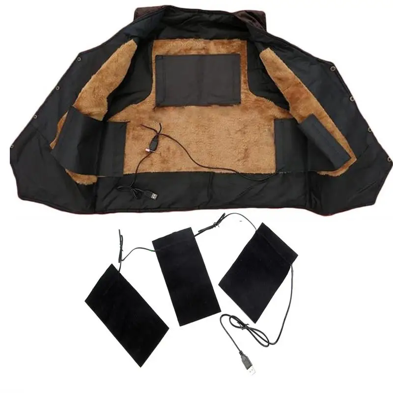 Electric Heated Jacket Pads 8.5W Thermal Clothes Warmer Heating Jacket Vest Mobile Warming Gear Switch DIY Heated Clothing
Electric Heated Jacket Pads 8.5W Thermal Clothes Warmer Heating Jacket Vest Mobile Warming Gear Switch DIY Heated Clothing