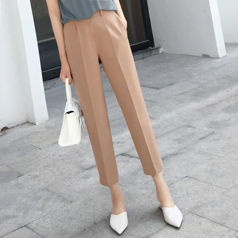 Harem Pants Female New Korean Wide Leg Nine Points Show Thin Casual Big Code Loose Small Foot Women Suit Pants Fashion
Harem Pants Female New Korean Wide Leg Nine Points Show Thin Casual Big Code Loose Small Foot Women Suit Pants Fashion