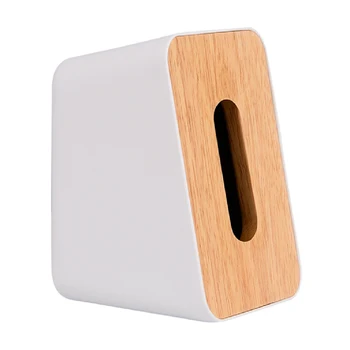 Tissue Box Plastic Napkin Holder Wood Cover Paper Towel Holder Home Decoration Desktop Storage Box Container
Tissue Box Plastic Napkin Holder Wood Cover Paper Towel Holder Home Decoration Desktop Storage Box Container