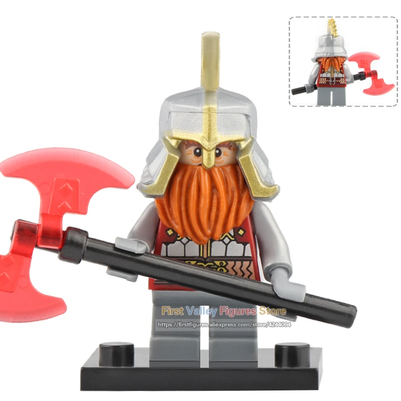 20PCS Lord of the Rings Building Blocks Fili Ironfoot Dain Goblin Uruk-hai Orcs Legoed Action Figure Toys for Children PG8183
20PCS Lord of the Rings Building Blocks Fili Ironfoot Dain Goblin Uruk-hai Orcs Legoed Action Figure Toys for Children PG8183