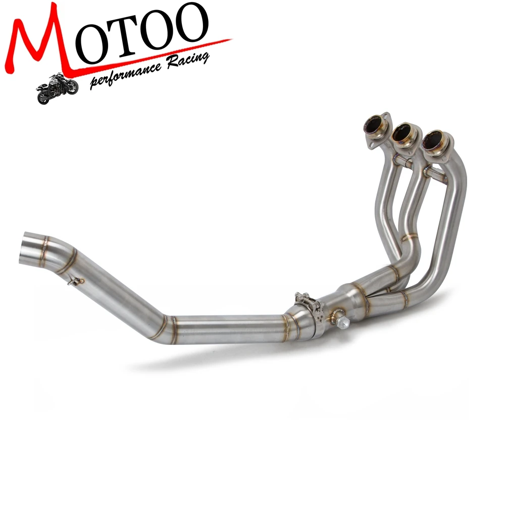 Motorcycle Header Loop Front Middle Pipe Full Exhaust System For YAMAHA MT-09 MT09 Tracer/TRACER 900/900 GT/FJ-09 2014-2019
Motorcycle Header Loop Front Middle Pipe Full Exhaust System For YAMAHA MT-09 MT09 Tracer/TRACER 900/900 GT/FJ-09 2014-2019