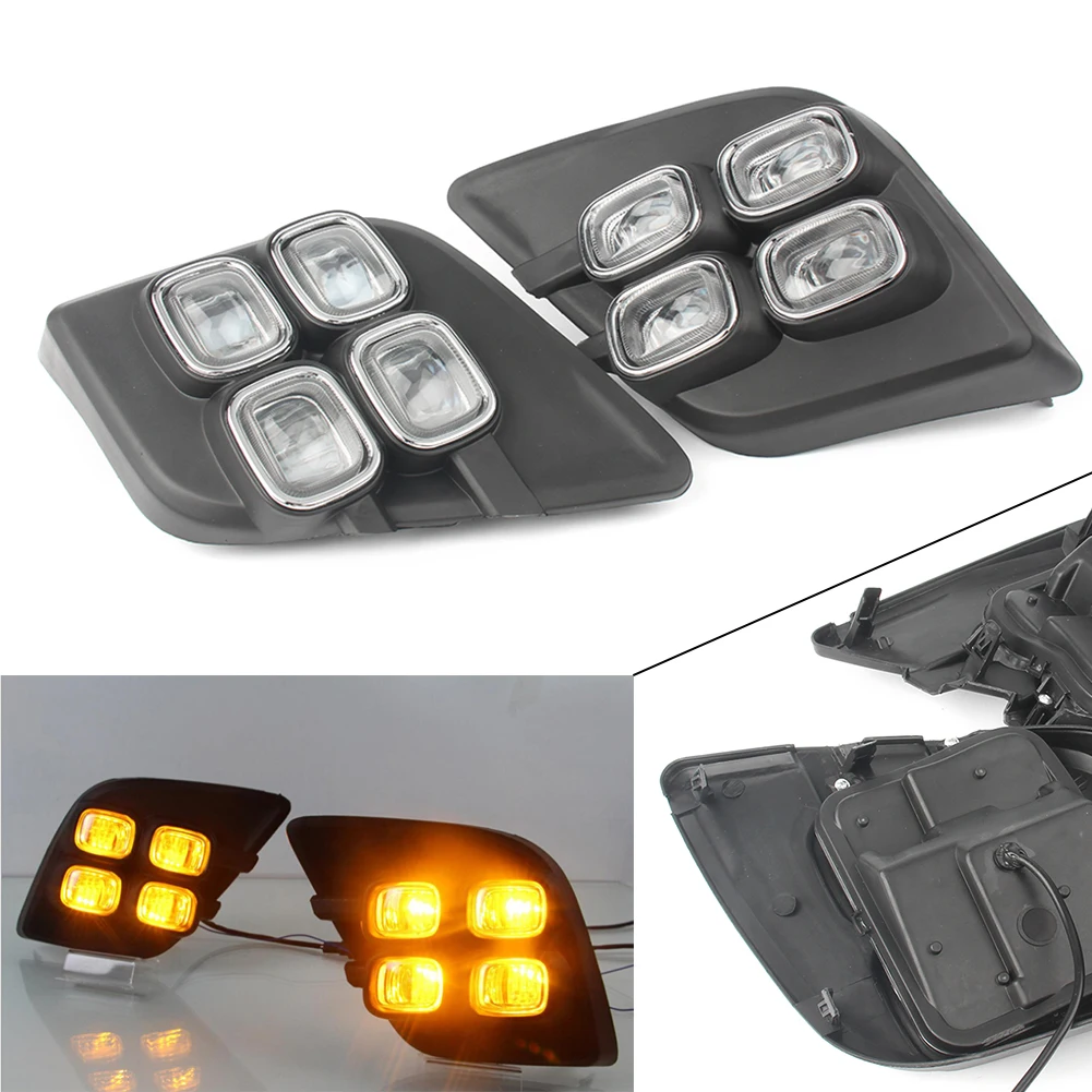 LED DRL Daytime Running Light Fog Lamp for Toyota Hilux Vigo Revo 2015 2016 2017
LED DRL Daytime Running Light Fog Lamp for Toyota Hilux Vigo Revo 2015 2016 2017