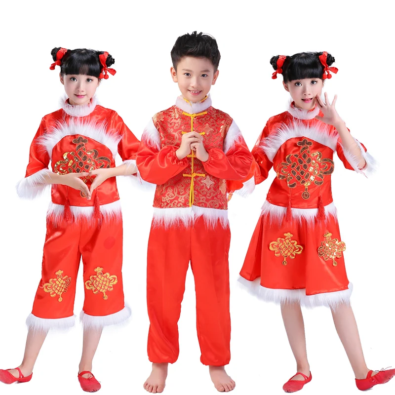 New Year Costume for Kids Yangko Dance Costume Chinese Folk Dance Clothing Dropshipping
New Year Costume for Kids Yangko Dance Costume Chinese Folk Dance Clothing Dropshipping