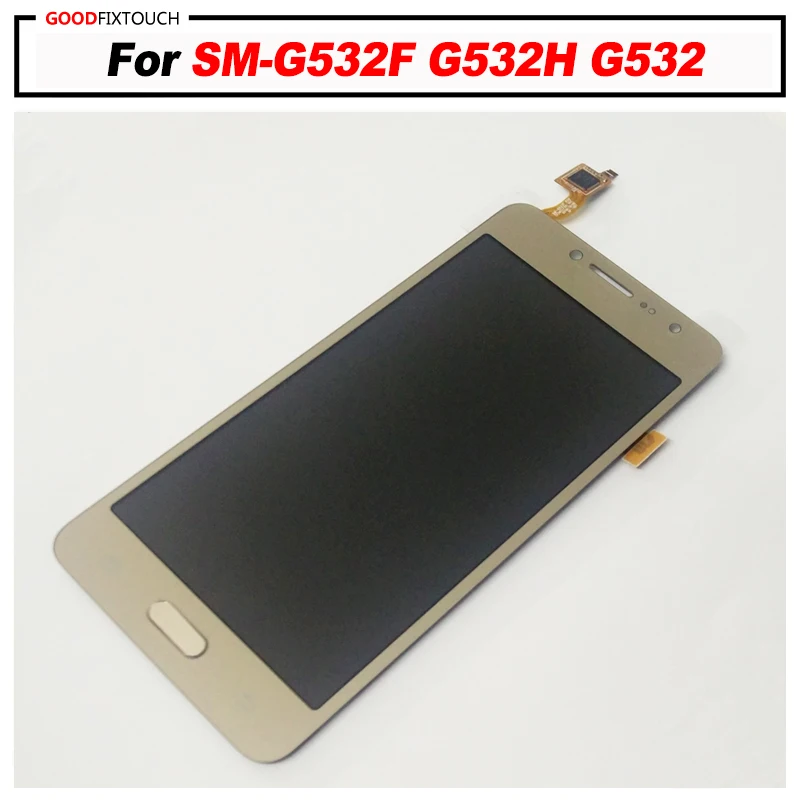 For Samsung Galaxy Grand Prime G532 G532F SM-G532F G532H LCD display+Touch Screen Digitizer Assembly + home button 100% test
For Samsung Galaxy Grand Prime G532 G532F SM-G532F G532H LCD display+Touch Screen Digitizer Assembly + home button 100% test