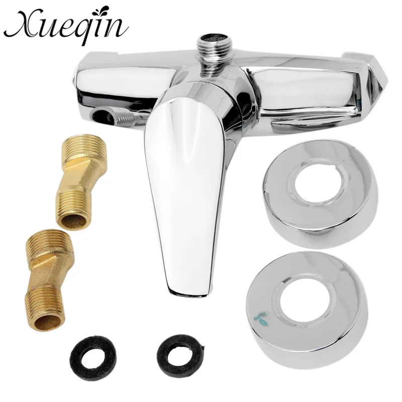 Xueqin G1/2 Copper Water Heater Mixing Valve Hot And Cold Taps Bathroom Solar Shower Head Wall Mounted Shower Faucet
Xueqin G1/2 Copper Water Heater Mixing Valve Hot And Cold Taps Bathroom Solar Shower Head Wall Mounted Shower Faucet