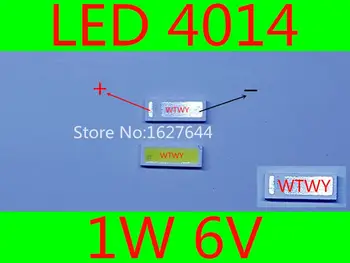 100pcs Original and new For SEOUL LED 4014 LED Backlight 1W 6V Cool white for LED LCD TV Backlight Application
100pcs Original and new For SEOUL LED 4014 LED Backlight 1W 6V Cool white for LED LCD TV Backlight Application