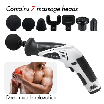 Electronic Therapy Body Massage For Gun High Frequency Vibrating Deep Muscle Massage Body Relaxing For Gun Relief Pains Massager
Electronic Therapy Body Massage For Gun High Frequency Vibrating Deep Muscle Massage Body Relaxing For Gun Relief Pains Massager