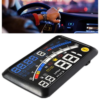 5.5in Car HUD Headup Display Digital Speedometer Windshield Projector Auto Driving Parameters Projection Speeding Warning
5.5in Car HUD Headup Display Digital Speedometer Windshield Projector Auto Driving Parameters Projection Speeding Warning