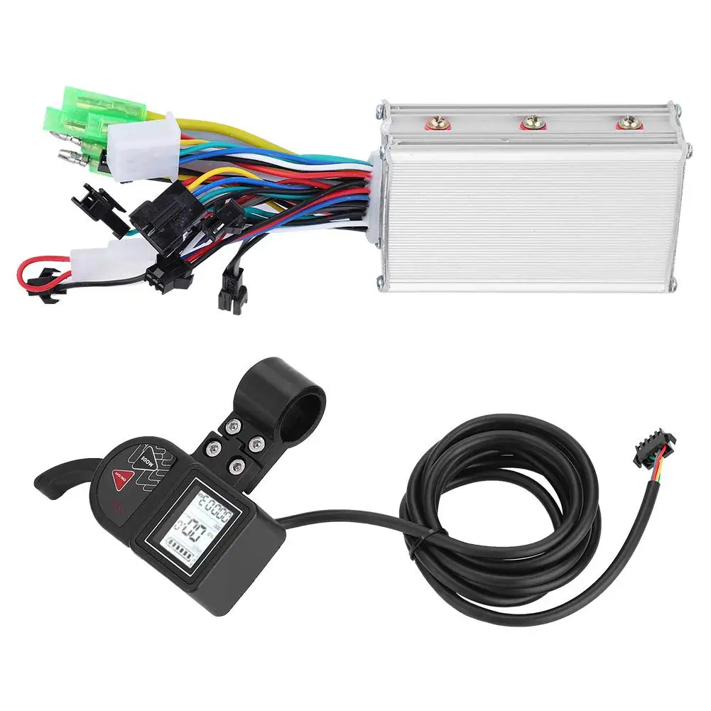 24V/36V/48V 250W/350W Electric Bicycle Brushless Controller LCD Display Panel for Electric Bike Scooter E-bike Accessory
24V/36V/48V 250W/350W Electric Bicycle Brushless Controller LCD Display Panel for Electric Bike Scooter E-bike Accessory