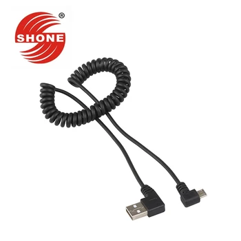 90 degree elbow USB2.0 revolution 90 degree bend MIRCO public data line extension cable spring line can be stretched to 1.2m
90 degree elbow USB2.0 revolution 90 degree bend MIRCO public data line extension cable spring line can be stretched to 1.2m