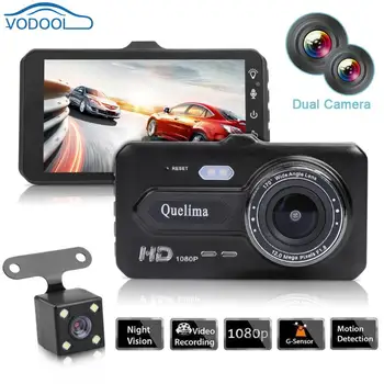 4Inch Car DVR Dual Lens Camera Video Recorder Touch Screen 1080P Android Night Vision Auto Dash Cam Car Electronics
4Inch Car DVR Dual Lens Camera Video Recorder Touch Screen 1080P Android Night Vision Auto Dash Cam Car Electronics