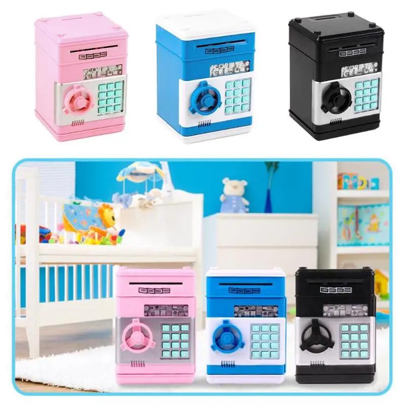 Automatic Electronic Piggy Bank ATM Password Money Box Cash Coin Saving Box Educational Kids Pretend Play Toys Christmas Gift
Automatic Electronic Piggy Bank ATM Password Money Box Cash Coin Saving Box Educational Kids Pretend Play Toys Christmas Gift