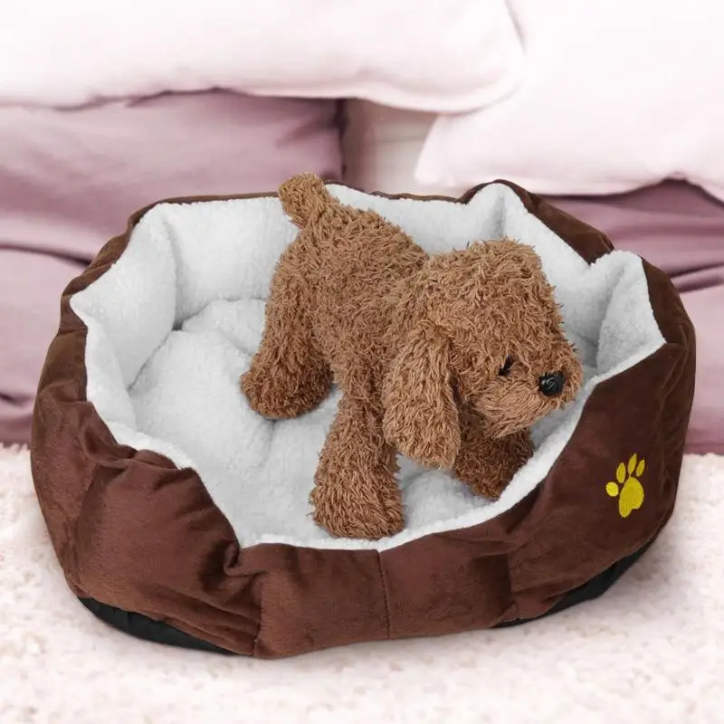 Kitten Puppy Beds House Winter Soft Padded Cashmere Pet Nest Animal Sofa Cushion Bed Cats Litter Warm Kennel
Kitten Puppy Beds House Winter Soft Padded Cashmere Pet Nest Animal Sofa Cushion Bed Cats Litter Warm Kennel