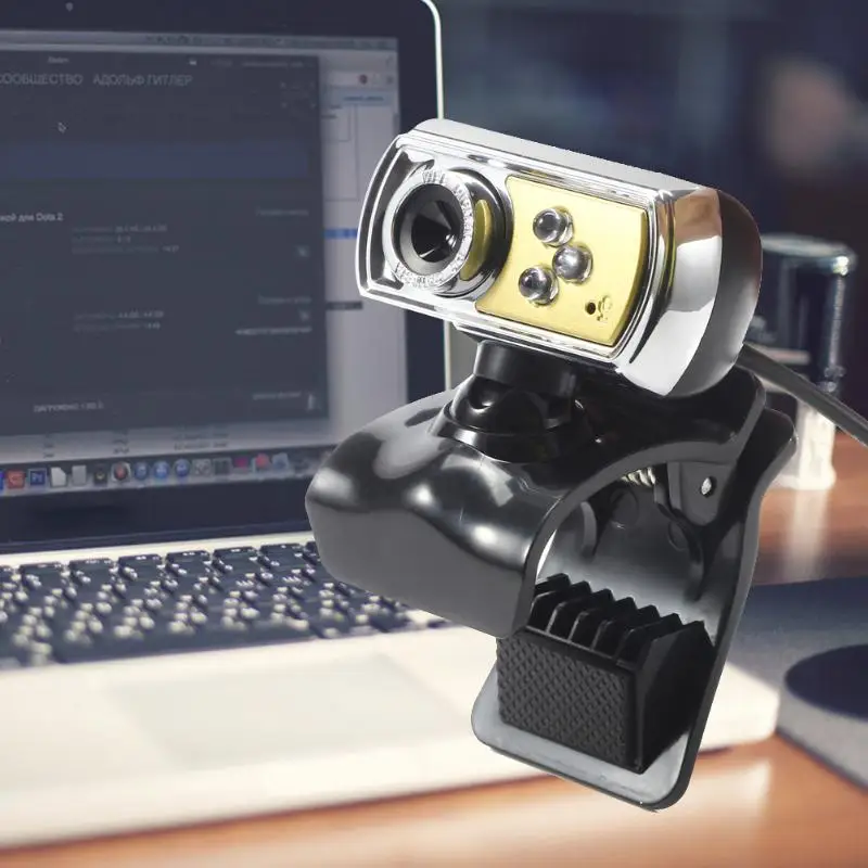 USB Webcam HD Web Camera 12M Chip and Lens Clarity 3 LED USB Webcam Camera with Mic & Night Vision for PC Laptop Blue Yellow Hot
USB Webcam HD Web Camera 12M Chip and Lens Clarity 3 LED USB Webcam Camera with Mic & Night Vision for PC Laptop Blue Yellow Hot