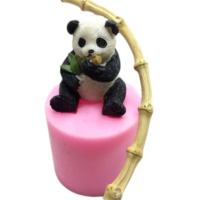 3D Silicone Panda Cake Chocolate Mold Furnishing Articles Mold Fondant Cake Decorating Tools Gum Paste Candle Moulds Decoration
3D Silicone Panda Cake Chocolate Mold Furnishing Articles Mold Fondant Cake Decorating Tools Gum Paste Candle Moulds Decoration