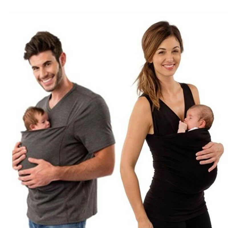 Fashion Maternity T-shirt Pregnancy Clothes For Pregnant Women Kangaroo Multifunction Tops Mom Papa Outdoor Clothing
Fashion Maternity T-shirt Pregnancy Clothes For Pregnant Women Kangaroo Multifunction Tops Mom Papa Outdoor Clothing