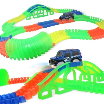 COOLPLAY DIY Tracks Assembly Toy Glow Racing Track Toy Car with Light Model Car Child Toy DIY Funny Puzzle Toys Gift for Kid B
COOLPLAY DIY Tracks Assembly Toy Glow Racing Track Toy Car with Light Model Car Child Toy DIY Funny Puzzle Toys Gift for Kid B