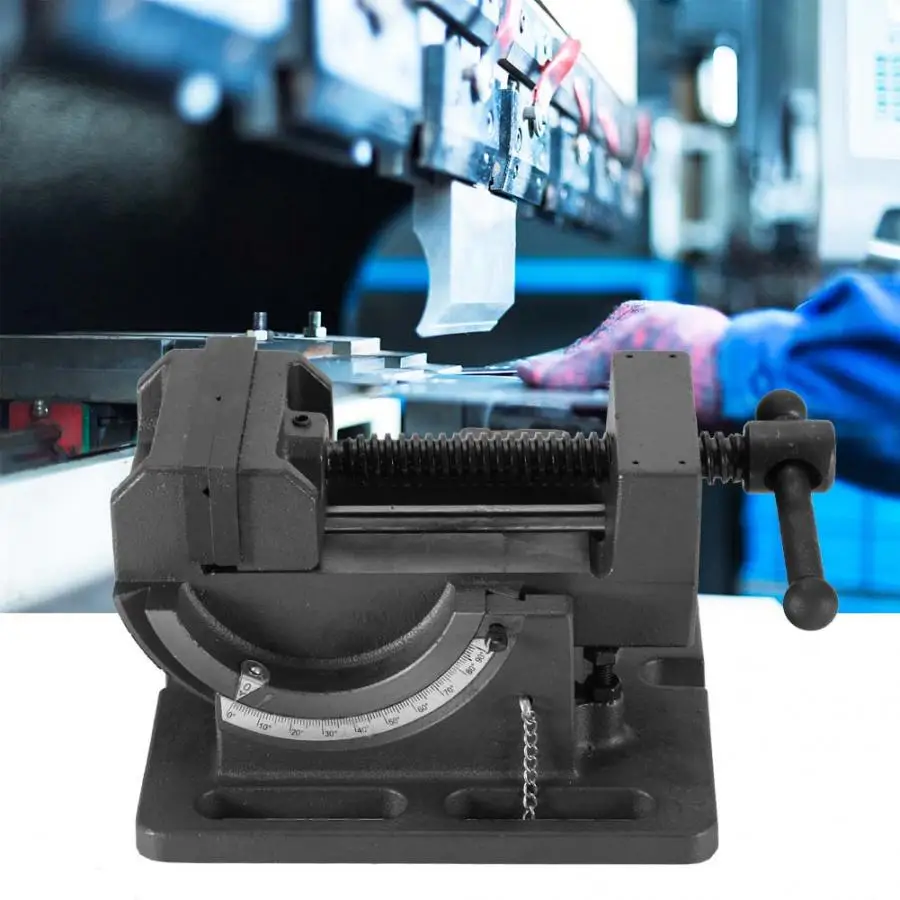 4 inch Tilting Drill Press Vise 0-90 Degree Tilt Heavy Duty Guide Rod Bench Clamp Tilting Vice Machine Tool Accessories
4 inch Tilting Drill Press Vise 0-90 Degree Tilt Heavy Duty Guide Rod Bench Clamp Tilting Vice Machine Tool Accessories