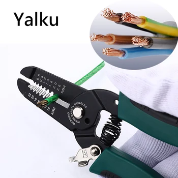 Yalku Multitool Pliers Crimping Pliers Wire Wtripper Multi functional Snap Ring Crimpper Wire Stripper Cable Cutting Tool Pliers
Yalku Multitool Pliers Crimping Pliers Wire Wtripper Multi functional Snap Ring Crimpper Wire Stripper Cable Cutting Tool Pliers