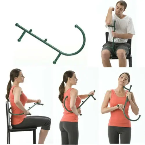 HOT Hook Massager Neck Self Muscle Pressure Stick Back Trigger Point Massage Rod
HOT Hook Massager Neck Self Muscle Pressure Stick Back Trigger Point Massage Rod