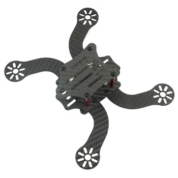 High Durability 3K Full Carbon Fiber 194mm with 3mm Arm Frame Kit Drone for DIY Mini FPV Racer Quadcopter
High Durability 3K Full Carbon Fiber 194mm with 3mm Arm Frame Kit Drone for DIY Mini FPV Racer Quadcopter