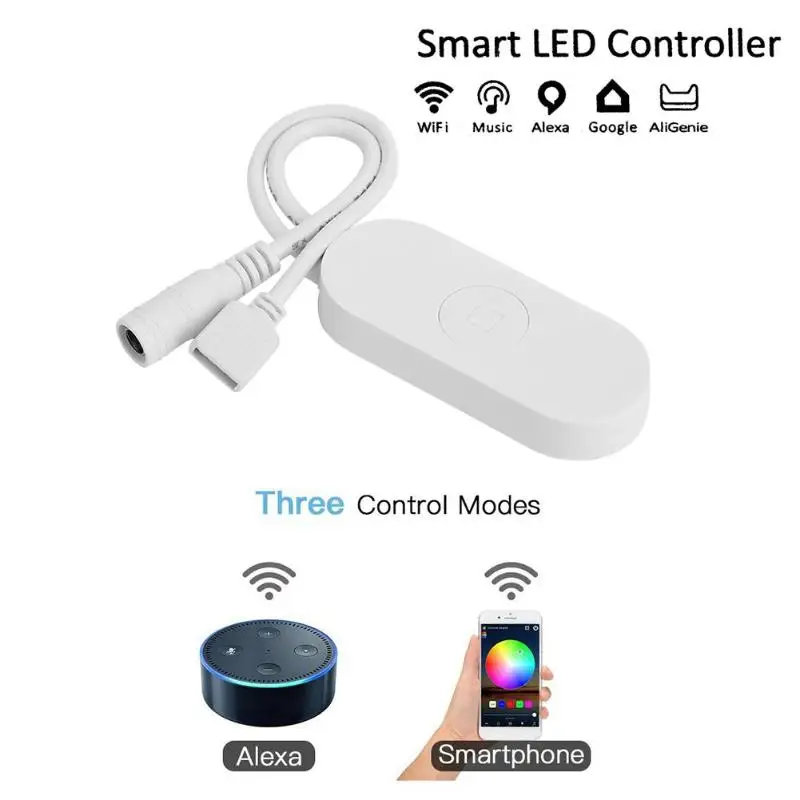 Smart LED WiFi Light Controller Music RGB/RGBW LED Strip RC Intelligent Phone APP Remote Control Easy to Install Home Product
Smart LED WiFi Light Controller Music RGB/RGBW LED Strip RC Intelligent Phone APP Remote Control Easy to Install Home Product