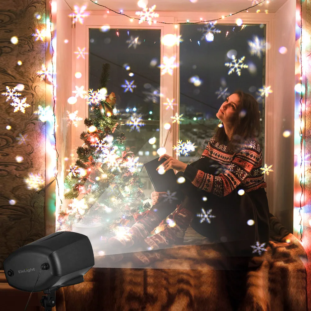 LED Snowfall Christmas Projector Light Big Moving Snowflake Xmas Laser Projector IP65 Waterproof Outdoor Landscape Lighting
LED Snowfall Christmas Projector Light Big Moving Snowflake Xmas Laser Projector IP65 Waterproof Outdoor Landscape Lighting