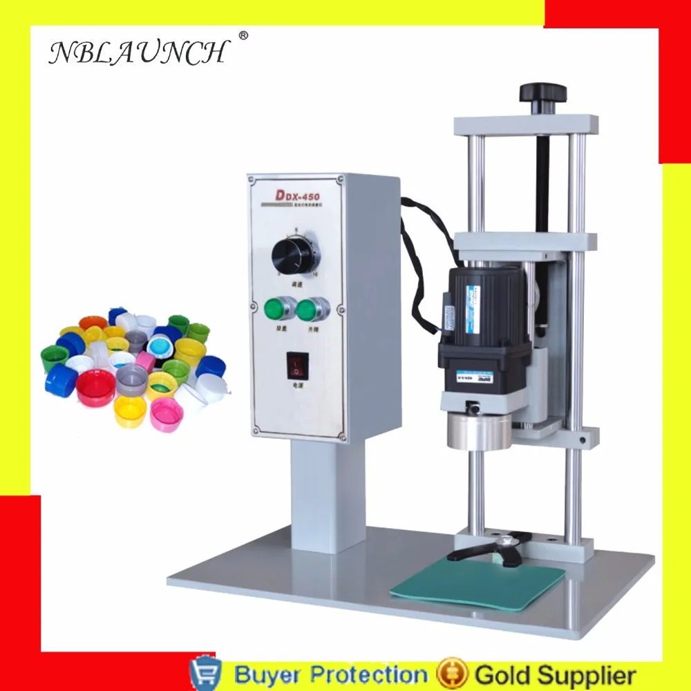 Desk Automatic Cap Capping Machine Round Caps Auto Screw Capper Device Bottle Cap Lid Sealing Locking Rotating Free Shipping
Desk Automatic Cap Capping Machine Round Caps Auto Screw Capper Device Bottle Cap Lid Sealing Locking Rotating Free Shipping