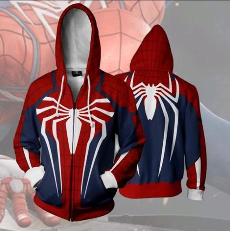 Adult Men Kids Spiderman Costume Cosplay Hoodie Jacket For Game PS4 Insomniac Black Negative Advanced Suit Gwen Avengers Endgame
Adult Men Kids Spiderman Costume Cosplay Hoodie Jacket For Game PS4 Insomniac Black Negative Advanced Suit Gwen Avengers Endgame