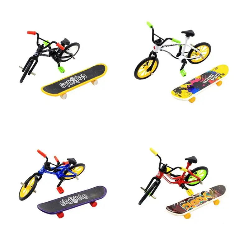 1 Set Mini Skateboard Toy Bicycle Model Finger Board Skate Park Gifts for Boy Kid Children (Random Color)
1 Set Mini Skateboard Toy Bicycle Model Finger Board Skate Park Gifts for Boy Kid Children (Random Color)