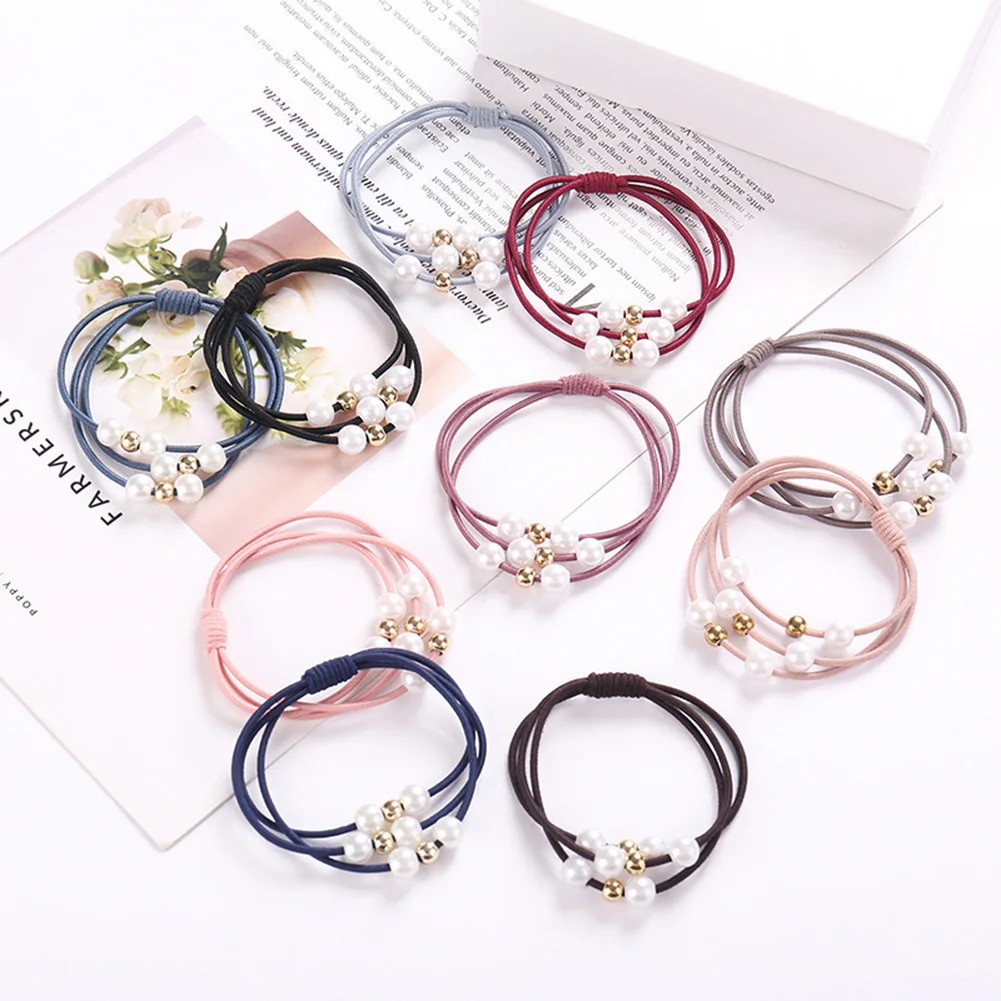 Hair Accessories Pearl Elastic Rubber Bands Ring Headwear Girl Elastic Hair Band Ponytail Holder Scrunchy Rope Hair Jewelry
Hair Accessories Pearl Elastic Rubber Bands Ring Headwear Girl Elastic Hair Band Ponytail Holder Scrunchy Rope Hair Jewelry