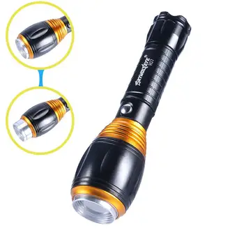 LED Flashlight Rotating Zoom Adjustable Torch Rechargeable Torch for Family Working Light Outdoor Activities 18650lm
LED Flashlight Rotating Zoom Adjustable Torch Rechargeable Torch for Family Working Light Outdoor Activities 18650lm